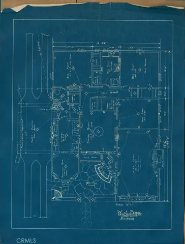 Original plans/blue prints