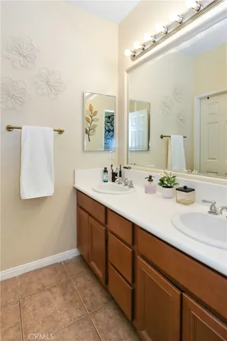 Hallway bathroom