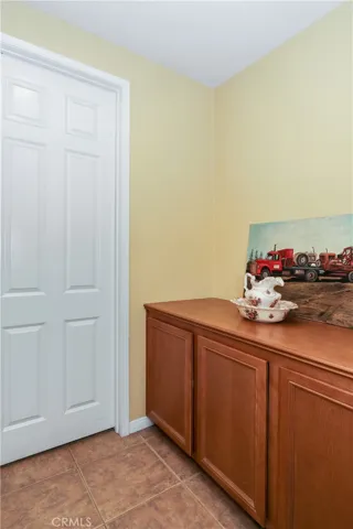 Linen area outside main bedroom