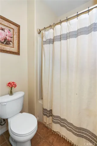 Hallway bathroom