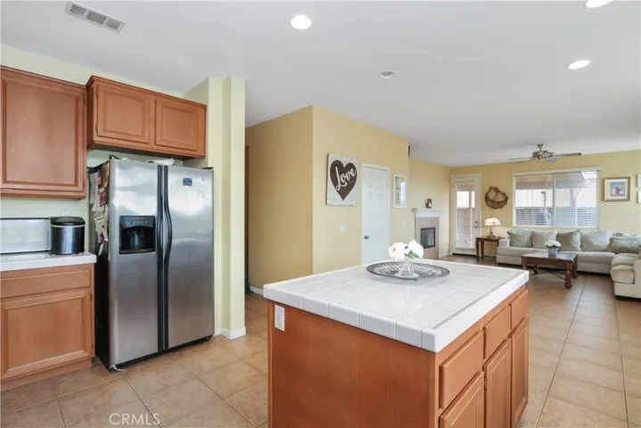 Kitchen looking towards family room