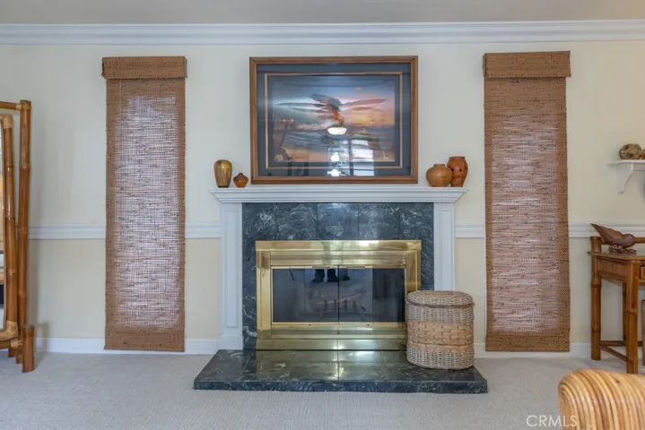 Fireplace in Primary Bedroom