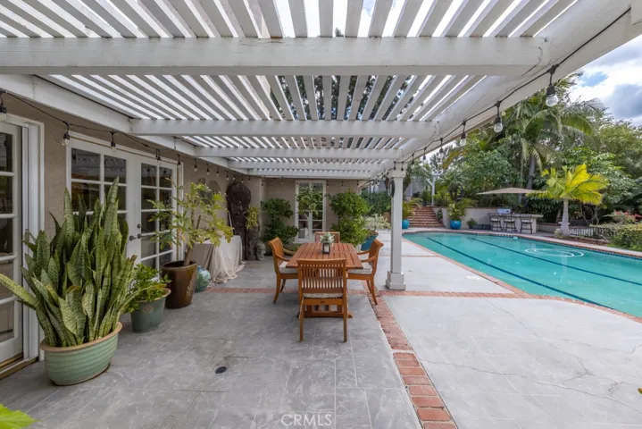 Patio side view