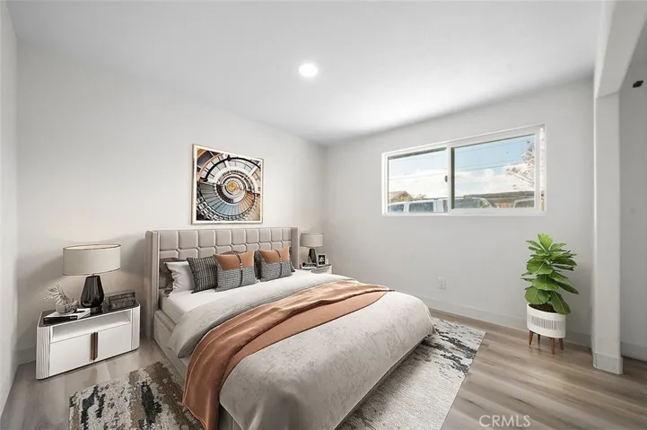 Your bedroom with plenty of closet space- image has been virtually staged