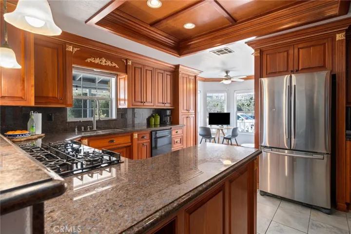 Kitchen with Custom Wood Cabinetry