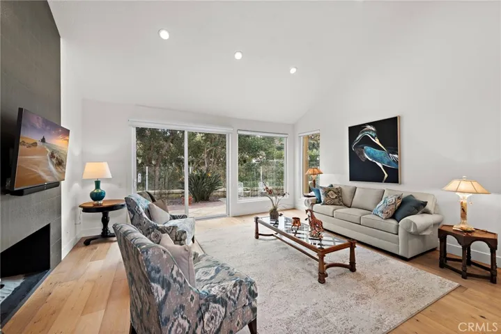 Living Room with Fireplace