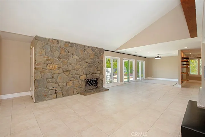 Family Room with Cozy Fireplace