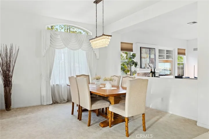 Formal dining room.