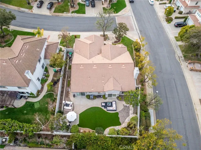 Overhead aerial shot.