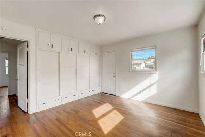 Bedroom #2 with Door to Backyard