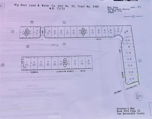 Parcel map