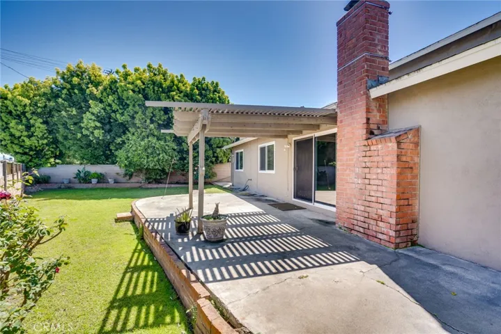 Enjoy days on the comfortable rear patio