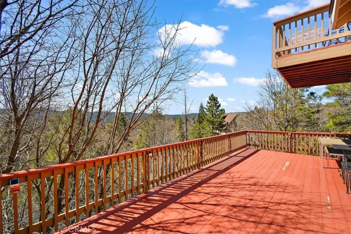 Large deck off of main living area