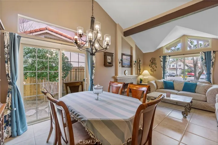 Combination Living room, Dining room