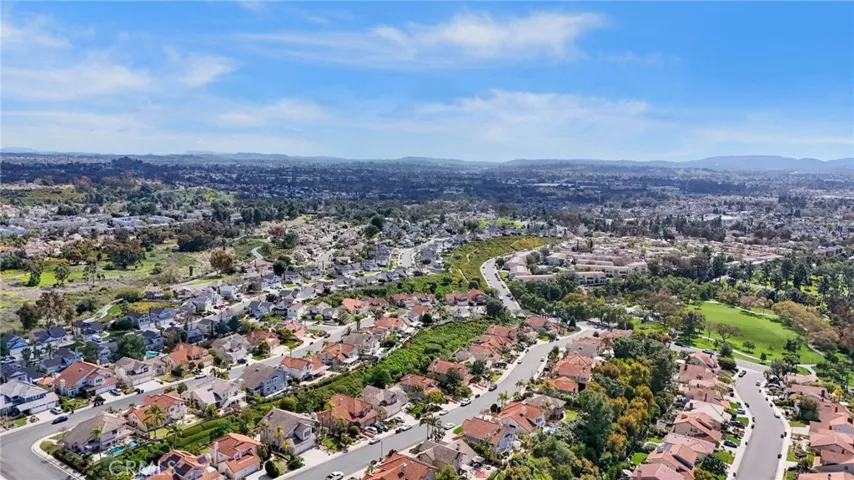 Aerial view looking toward Laguna Beach and Dana Point