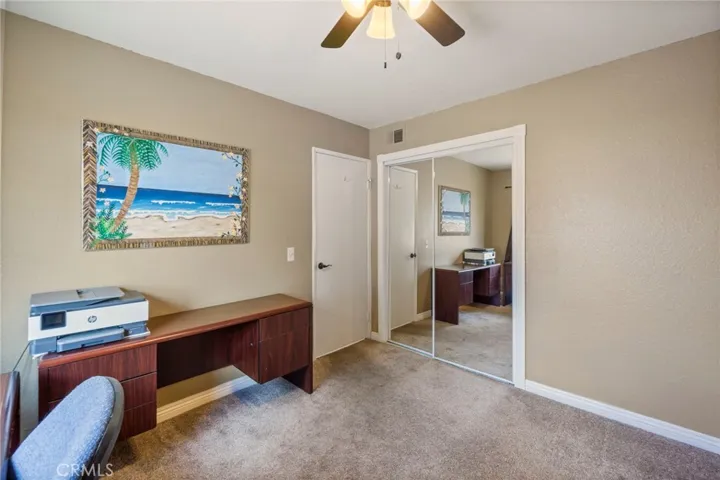 Downstairs bedroom or office area