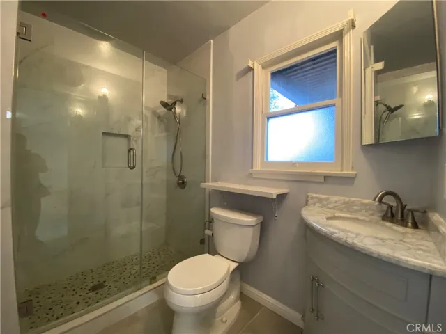 Bathroom next to family room