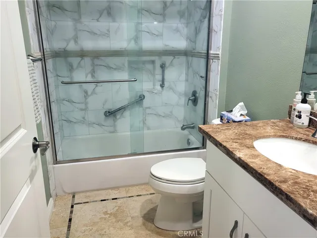 Hallway bathroom.