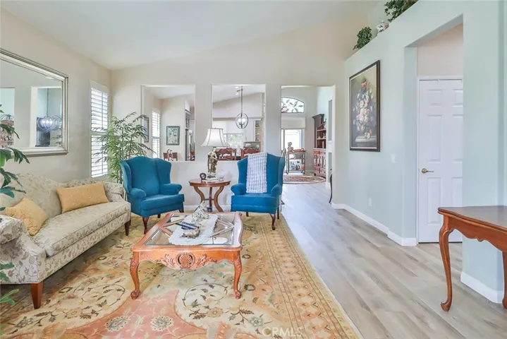 entry into living room