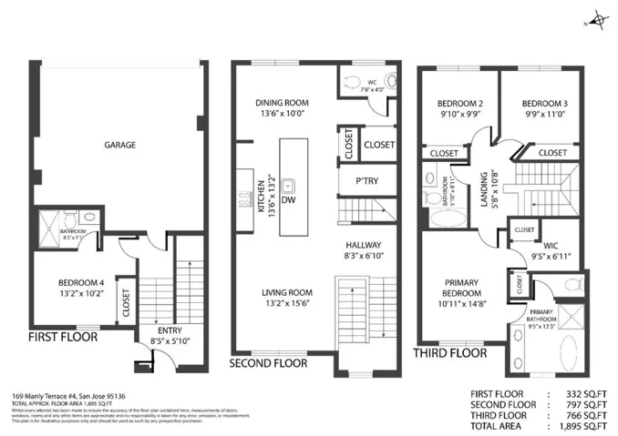 169 Manly Terrace 4, San Jose, California 95136