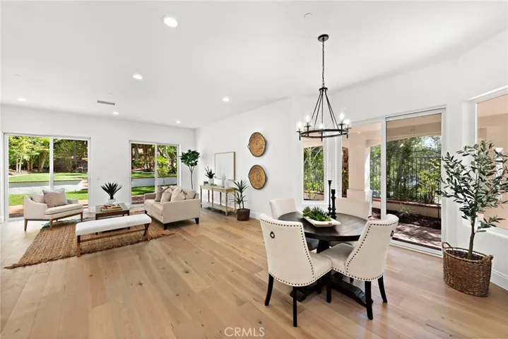 Eating Area & Family Room