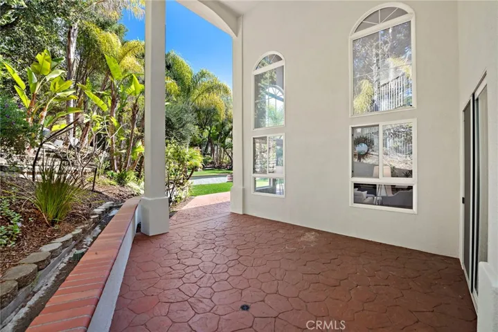 Covered Patio off Formal Dining Room