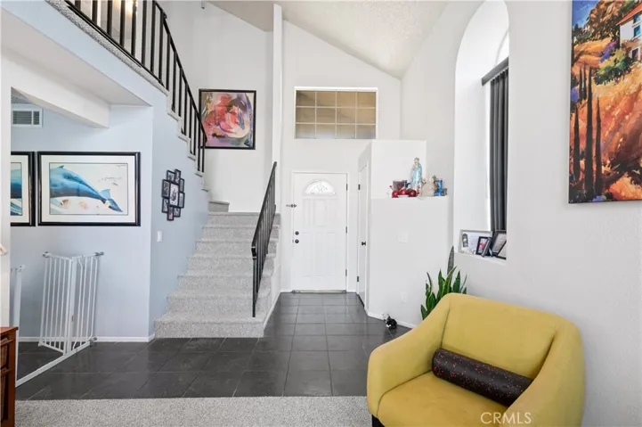 Living Room leading to front door