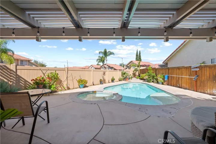 Backyard Patio leading from back door