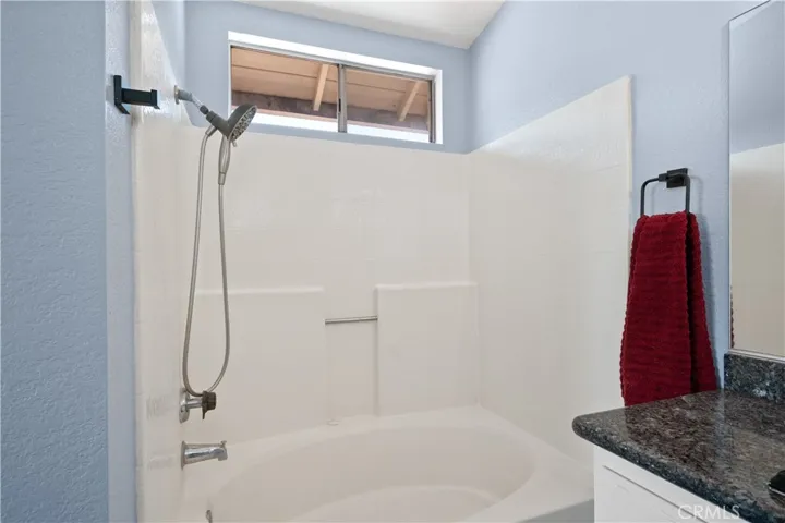 Stand up shower with Tub