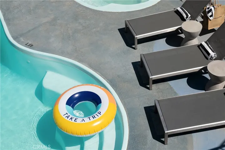 Lounging Area Next to Heated Pool