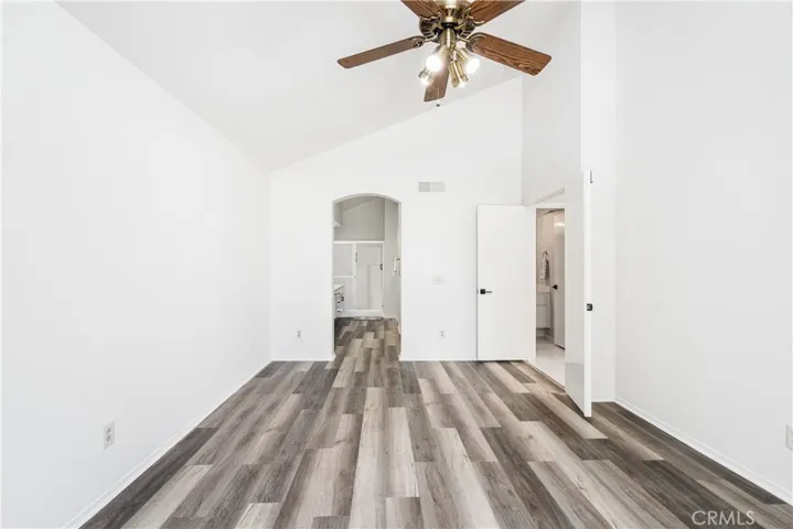 Primary Bdrm and Entrance to Primary Bath