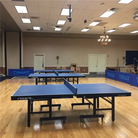 Table Tennis in Main Ball Room