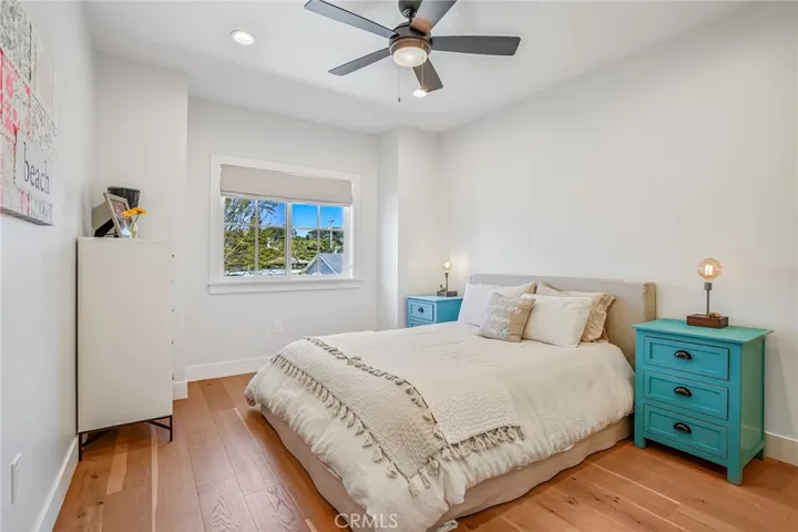 Second upstairs bedroom with attached bathroom.