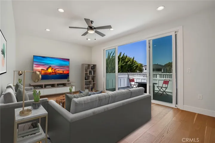 Virtually staged photo of upstairs bonus room