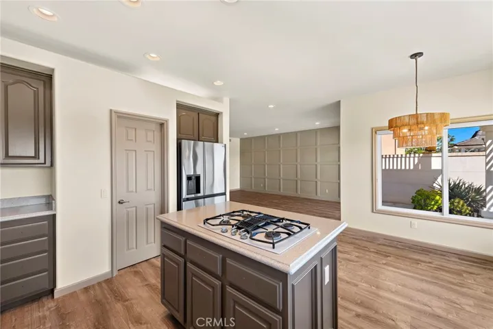 Kitchen to the Family Room