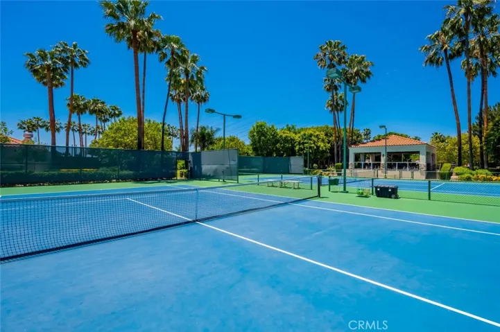 Two Tennis Courts
