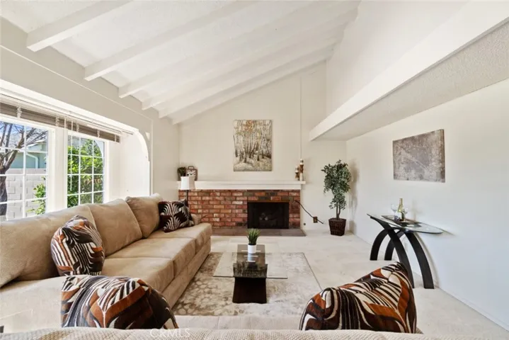 Enjoy a cup of tea and conversation with your family and friends by the warm crackling fireplace.