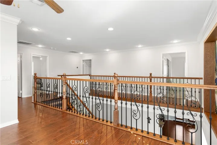 View of upstairs from loft