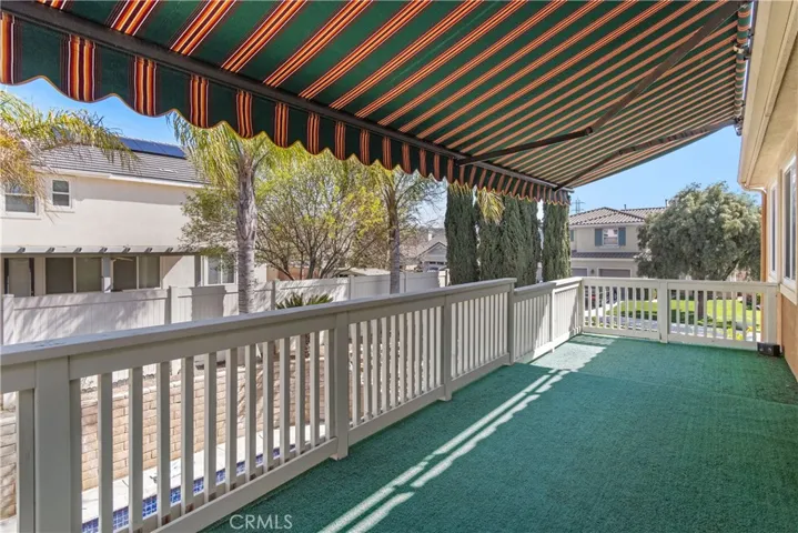 Primary bedroom private deck