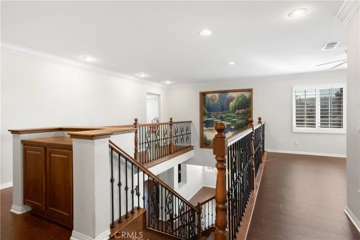 Top of the stairs view