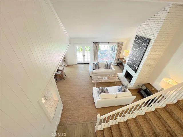 View from upstairs.