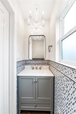 Guest Restroom in Living Room