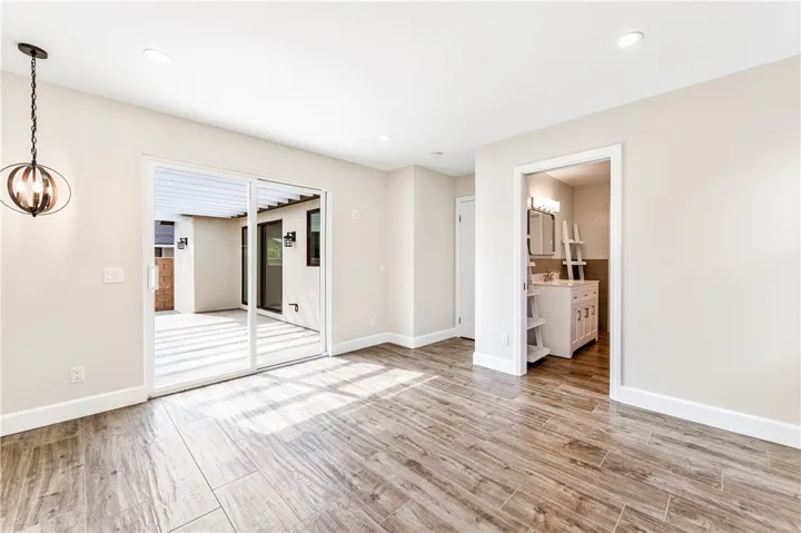 Backyard Access from Primary Bedroom