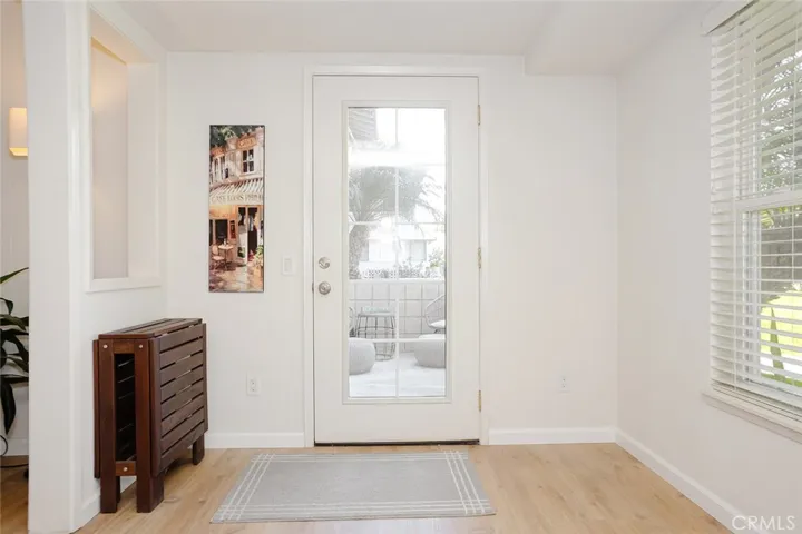Glass Door to Exterior