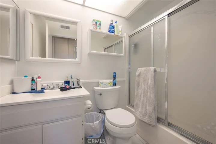 Hallway bathroom