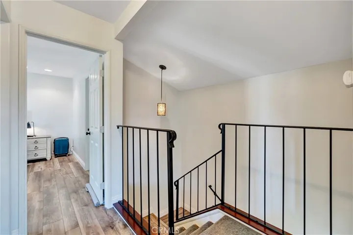 Stairs - looking into private Owners Suite
