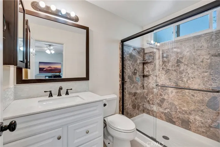 Beautifully remodeled downstairs bath