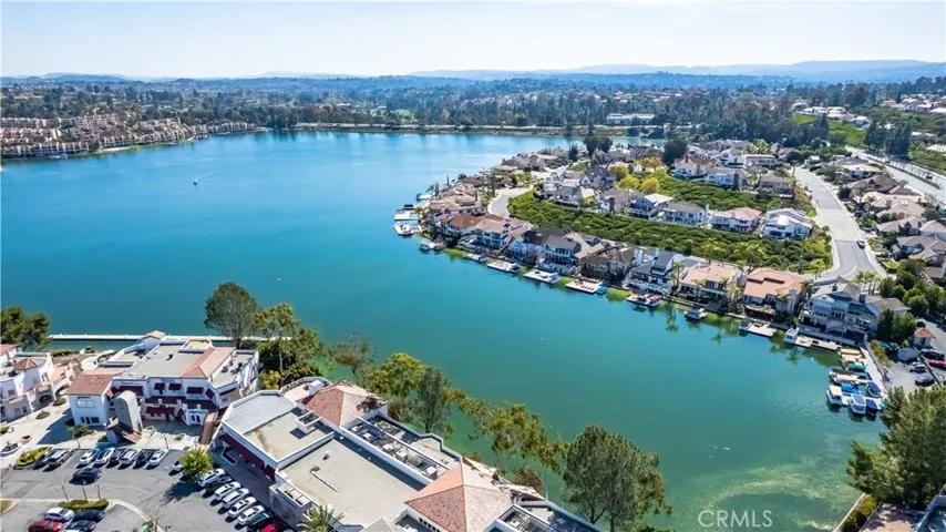 Gorgeous Lake Mission Viejo.  Summer concerts, beach, boating, kayaking, restaurants all around.  It's an amazing amenity!