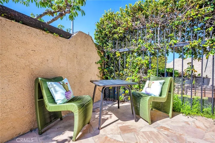 Front patio.