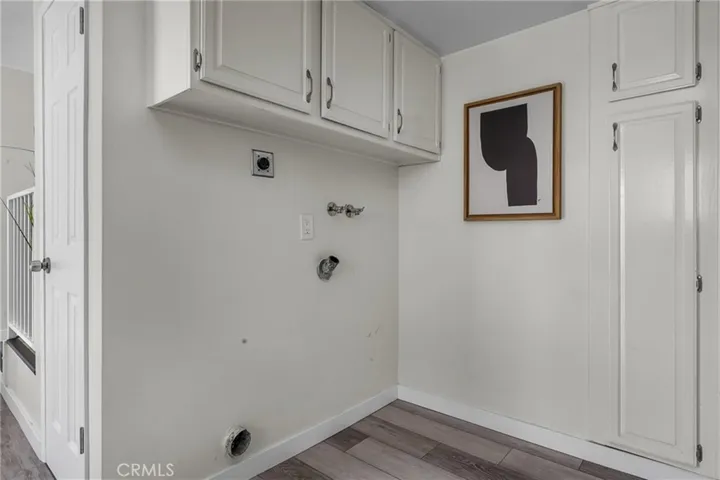 Laundry area.
